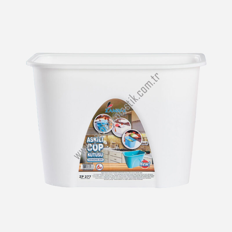 Askılı Çöp Kutusu 6 LT.