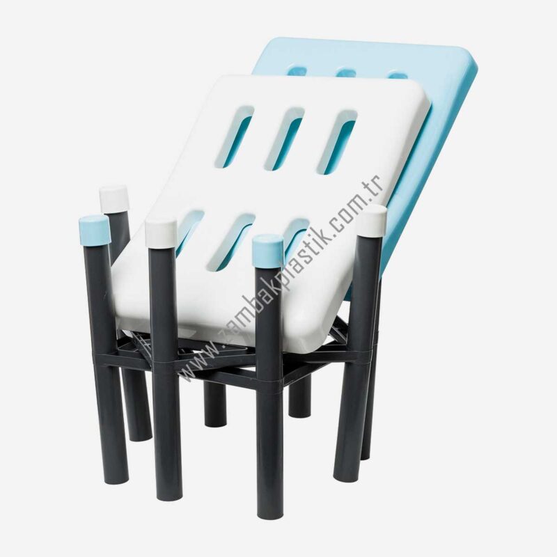 Dikdörtgen Banyo Taburesi (Demonte)