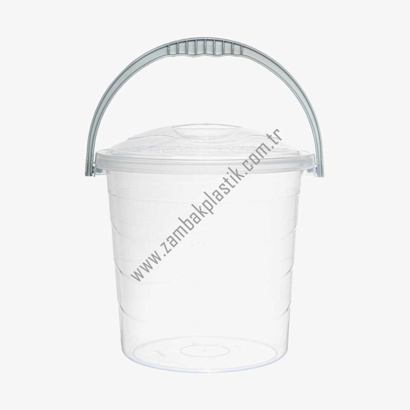 Şeffaf Kapaklı Kovalar
